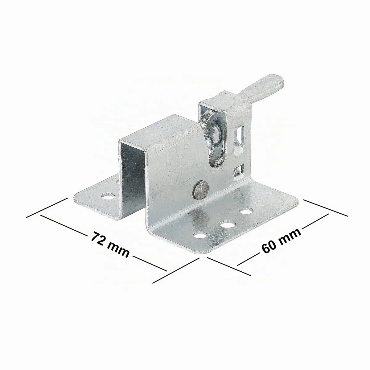 VORMANN Lot de 2 loqueteaux pour table de réception - Loquet de rechange - En acier galvanisé - Résistant aux intempéries