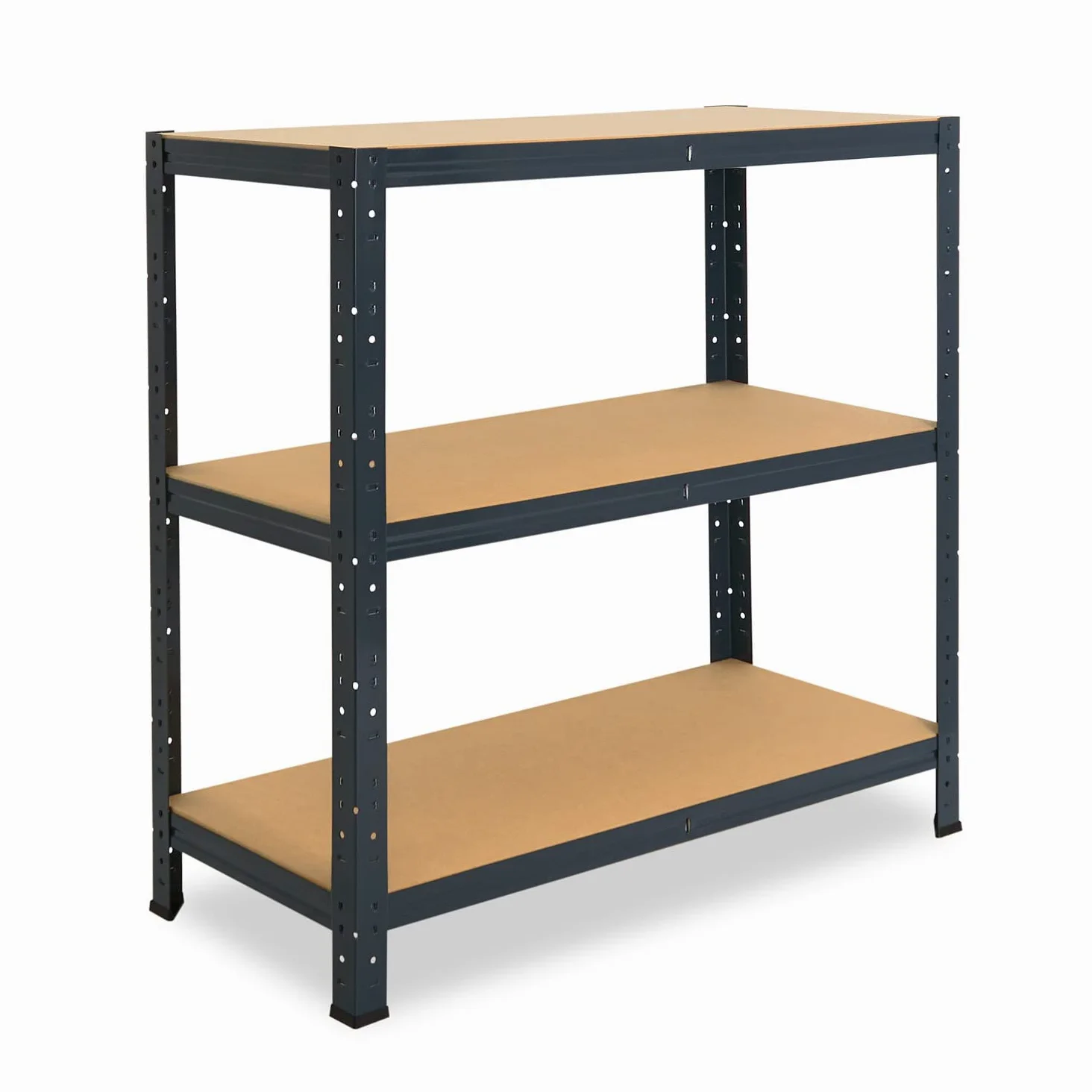 shelfplaza® 100x120x60cm Home Étagère Charge Lourde Anthracite/Etagere Metallique 3 Niveaux / 175kg capacité Charge/Etagere en Metal, étagères de Rangement & Etagere Rangement Garage Acier