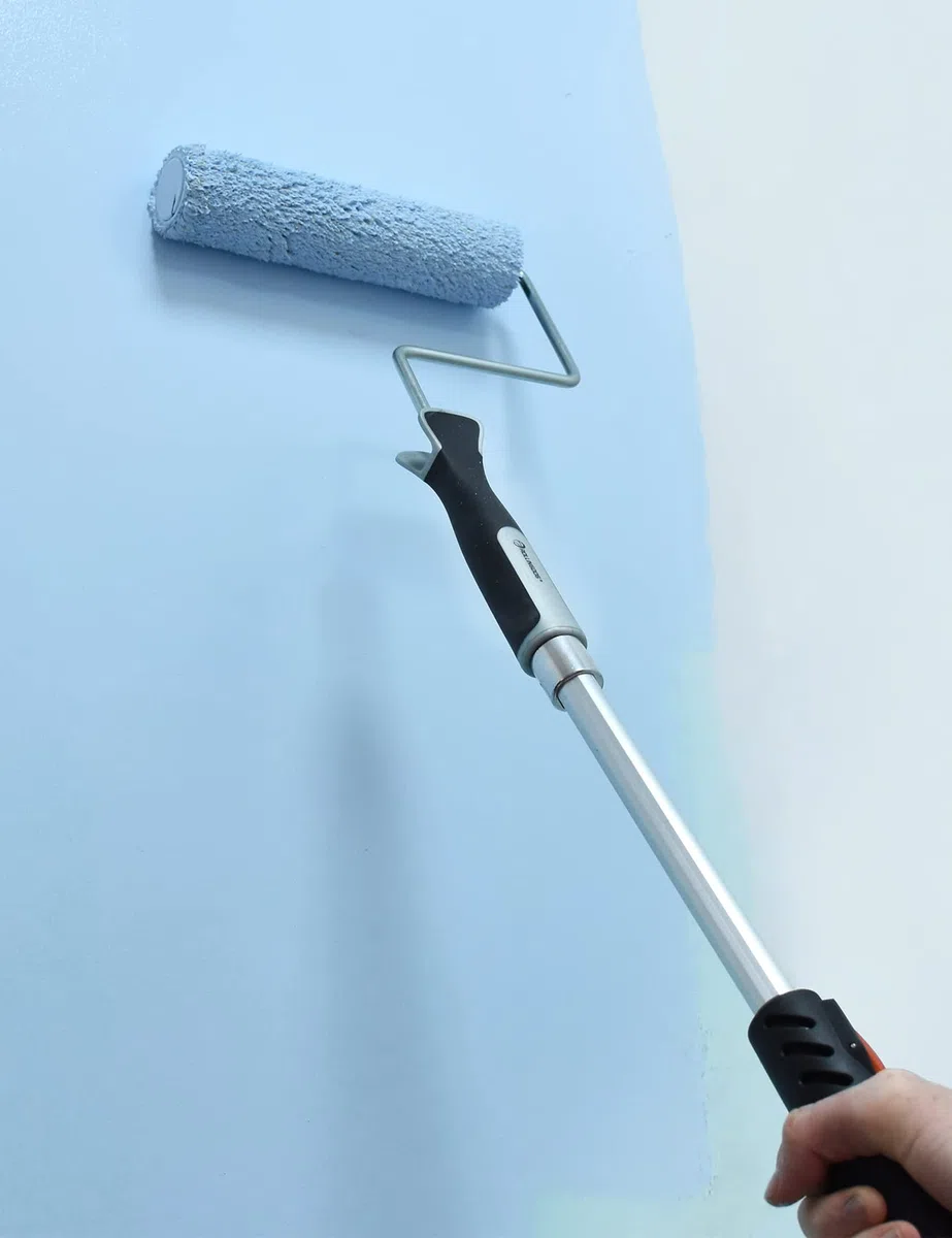 ROLLINGDOG Cadre de rouleau de peinture professionnel très résistant, poignée de rouleau de peinture cage à 5 fils offrant un roulement fluide, idéal pour la décoration des murs et des plafonds (22,9