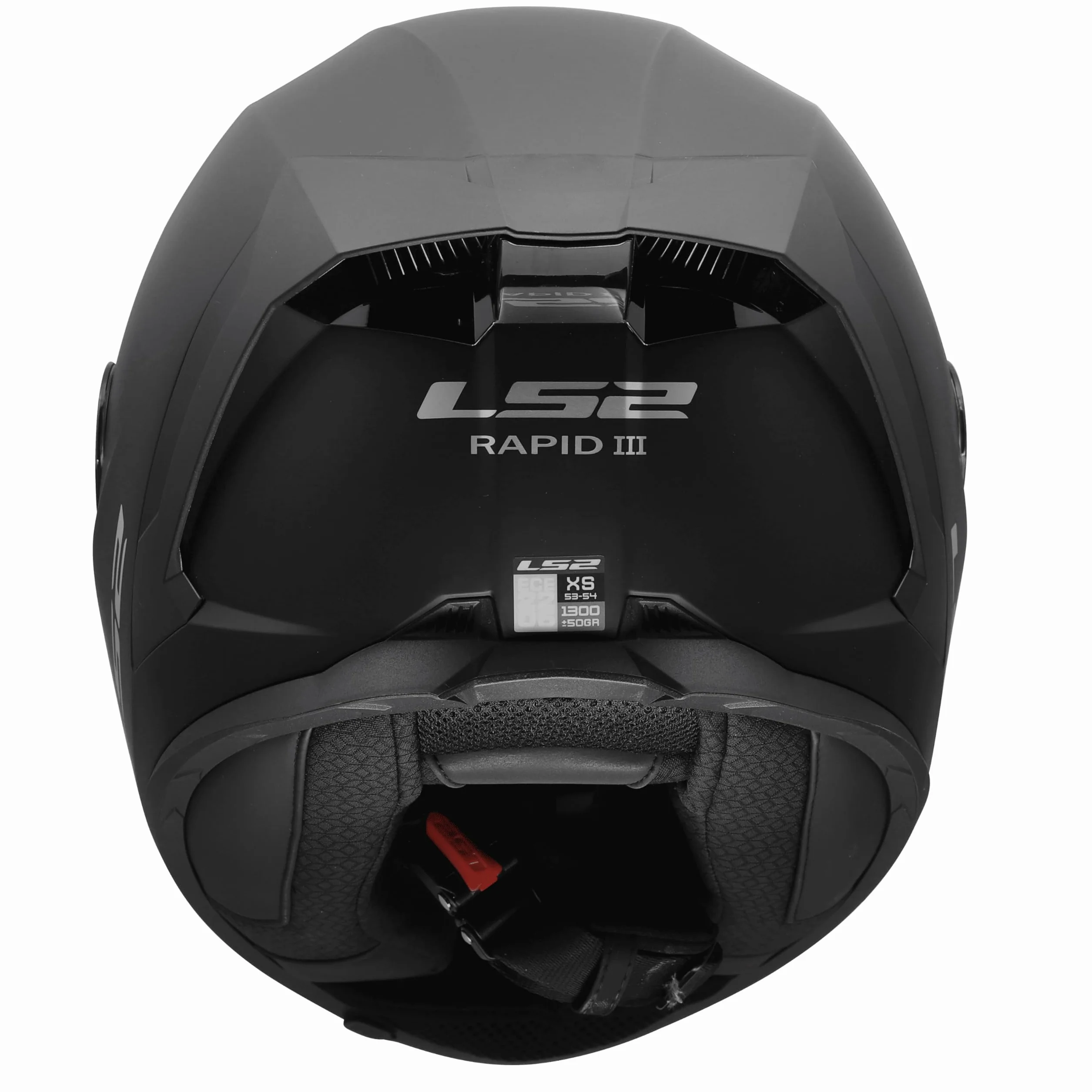 LS2, Casque Moto Intégral Rapid III Solid Matt Black