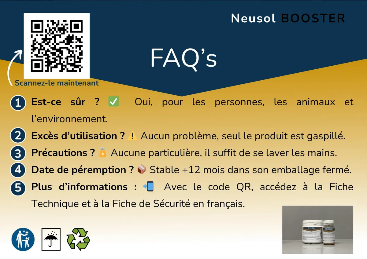 Booster traitement biologique canalisations odeurs bouchons 500 ml | Bactéries et enzymes actives Entretien des canalisations Aide à dégrader la matière organique Réduit les odeurs et bouchons