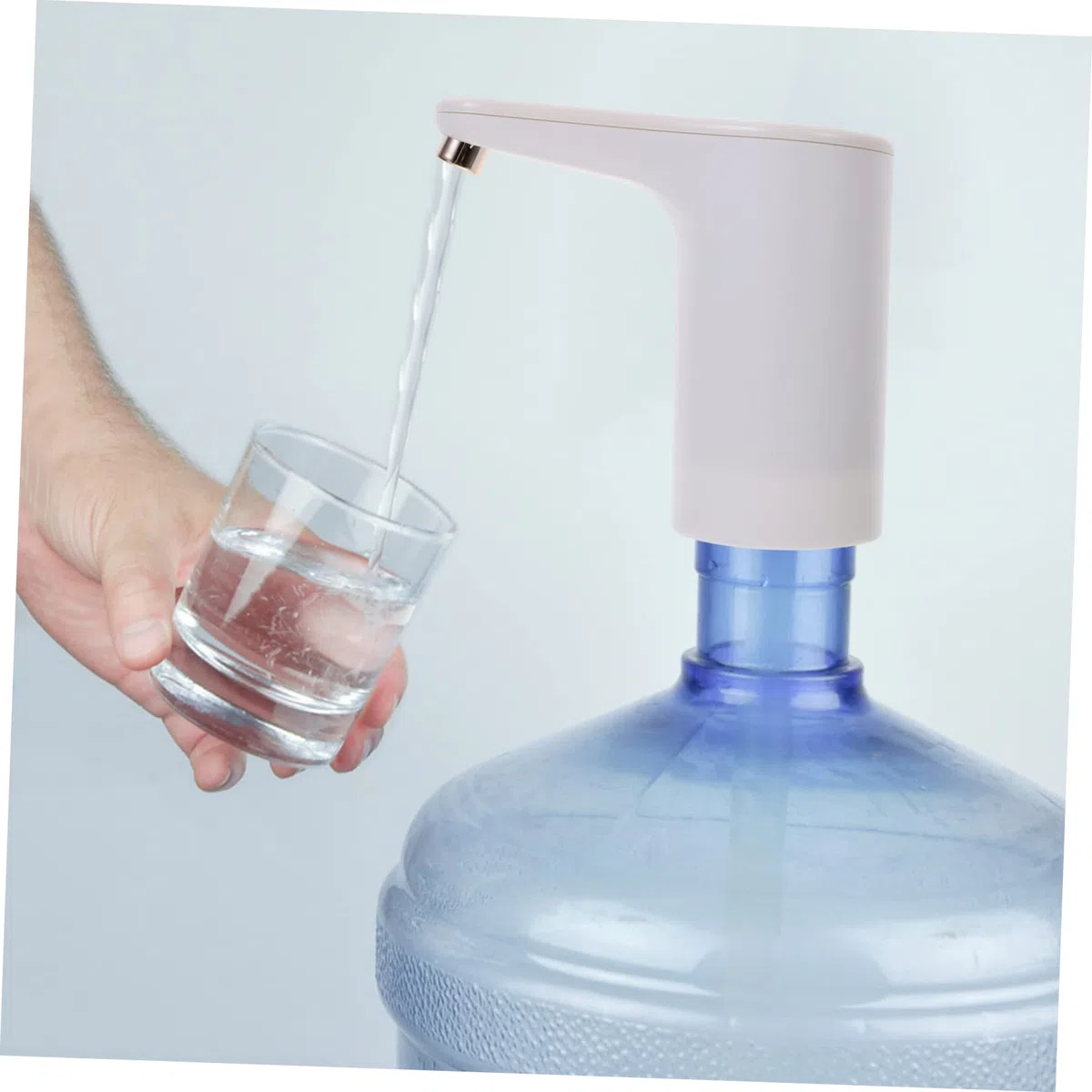 Angoily Distributeur Deau Électrique À Pompe pour Eau en Bouteille 5 L/7 5 L/11 L/18 L Pompe Automatique pour Bouteille Deau Pompe À Bouteille LED pour Carafe De 5 L