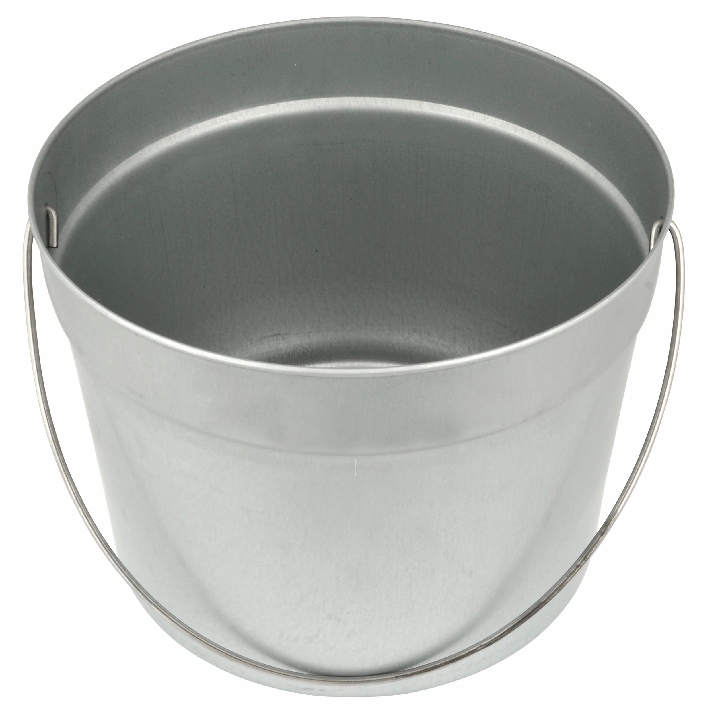 Coral 73711 Endurance Bouilloire en métal galvanisé avec poignée en métal pour peinture et pâte Argenté 2,5 l