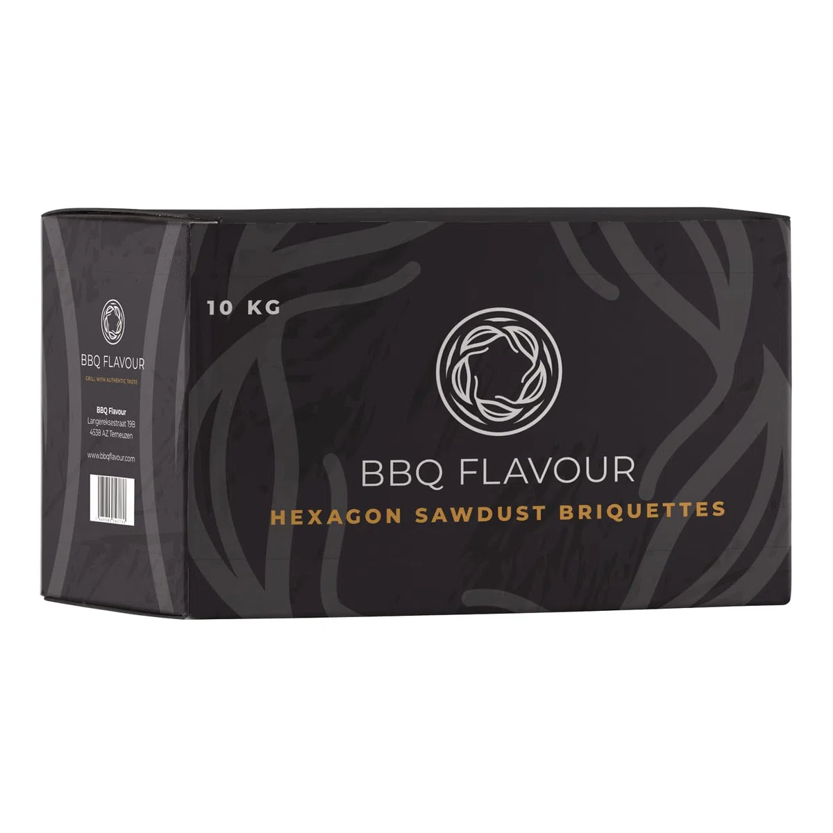 Yakiniku Y100206 Briquettes de coco Hexagon 10 kg