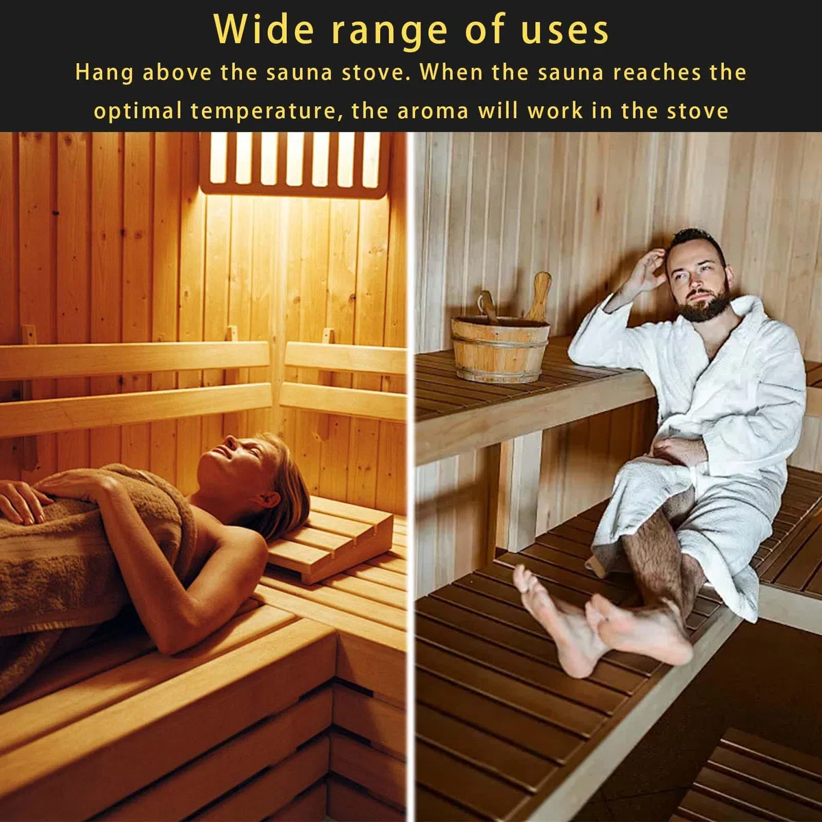 12 cm Bol aromatique en acier inoxydable, Sauna bol, Bol d'huile essentielle pour sauna, Sauna Aroma Bowl, accessoires de sauna, équipés d'une bouteille d'huile essentielle de 20 cm