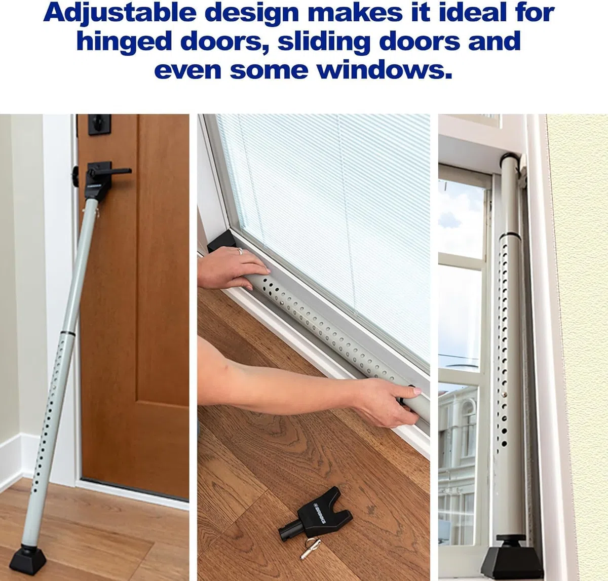Brinks Home Security 675-83001 Door Security Bar by BRINKS