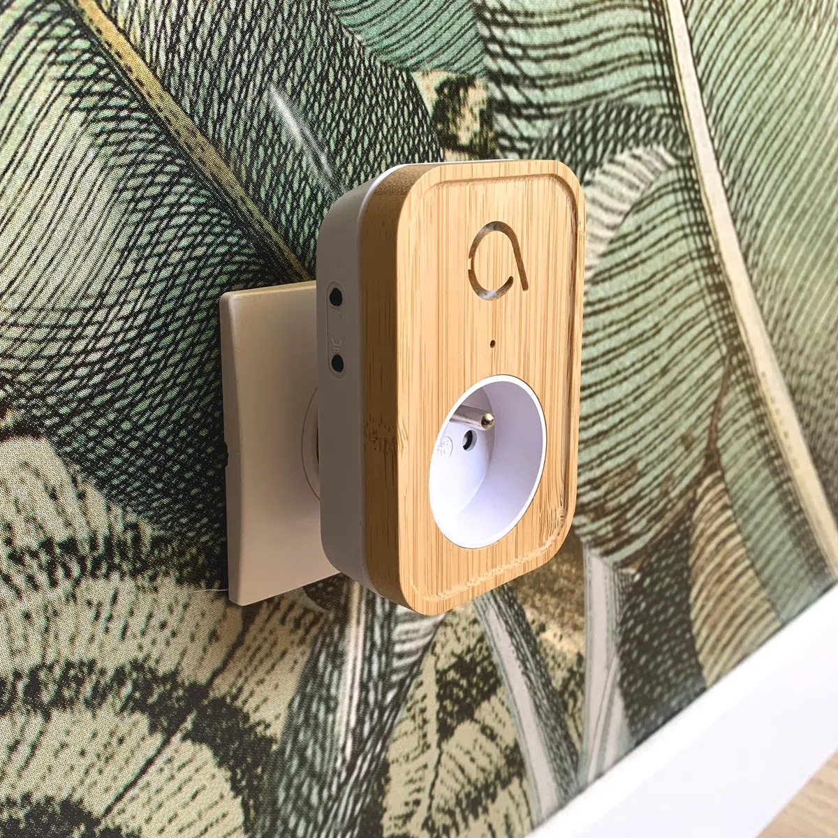 Avidsen - Carillon sans fil sans pile branchement sur prise 230 V technologie Kinétic Bamboo Plug - Avidsen - 102513