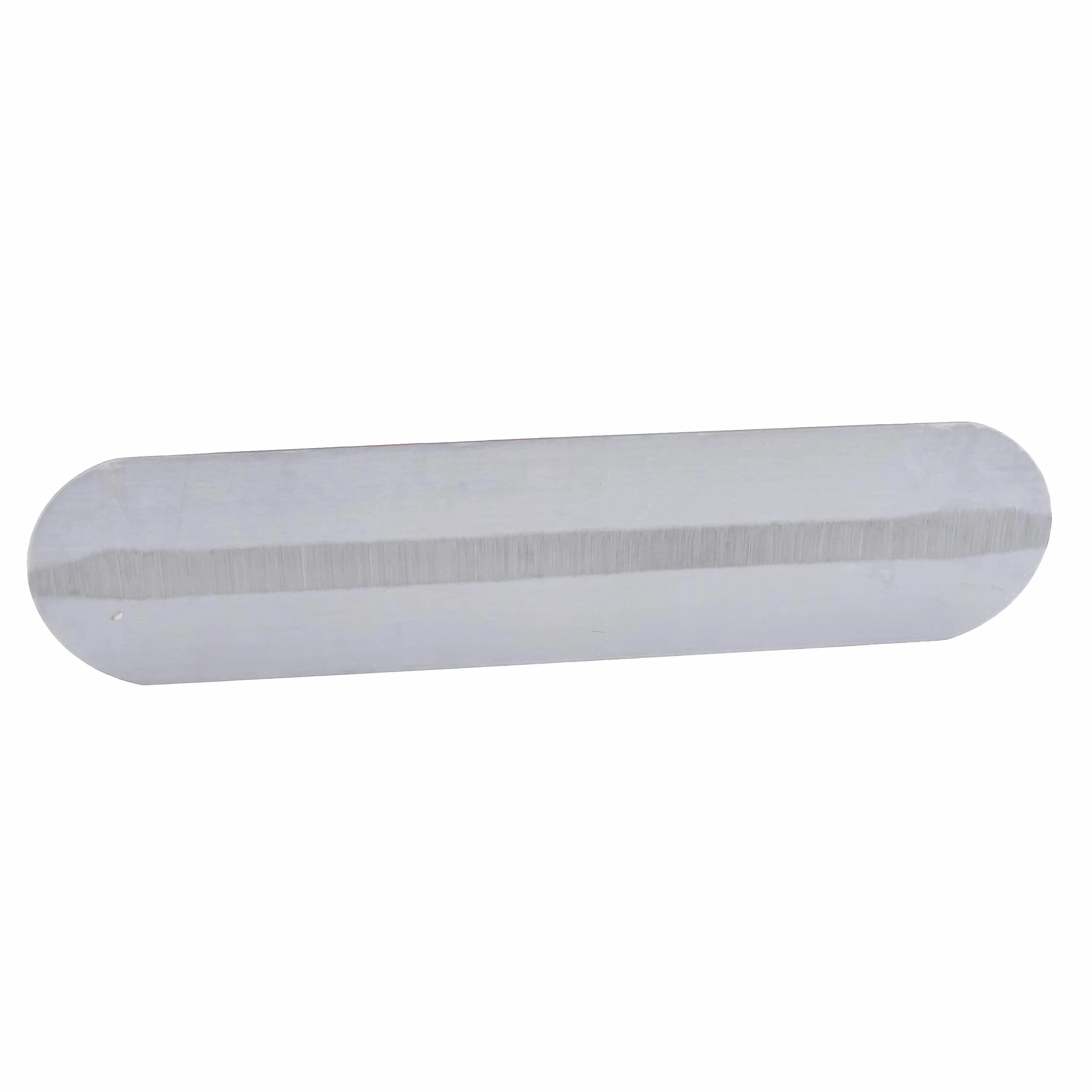Truelle de lissage entièrement arrondie de Marshalltown avec poignée en acier à prise souple, outil pour les plâtriers, dimensions de la truelle : 457x102 mm
