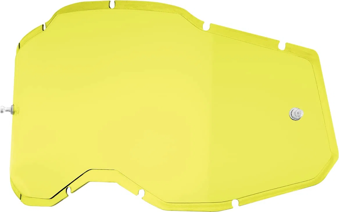 100% MÁSCARAS Remplacement RC2/AC2/ST2 PLUS – Lentille jaune Hiper