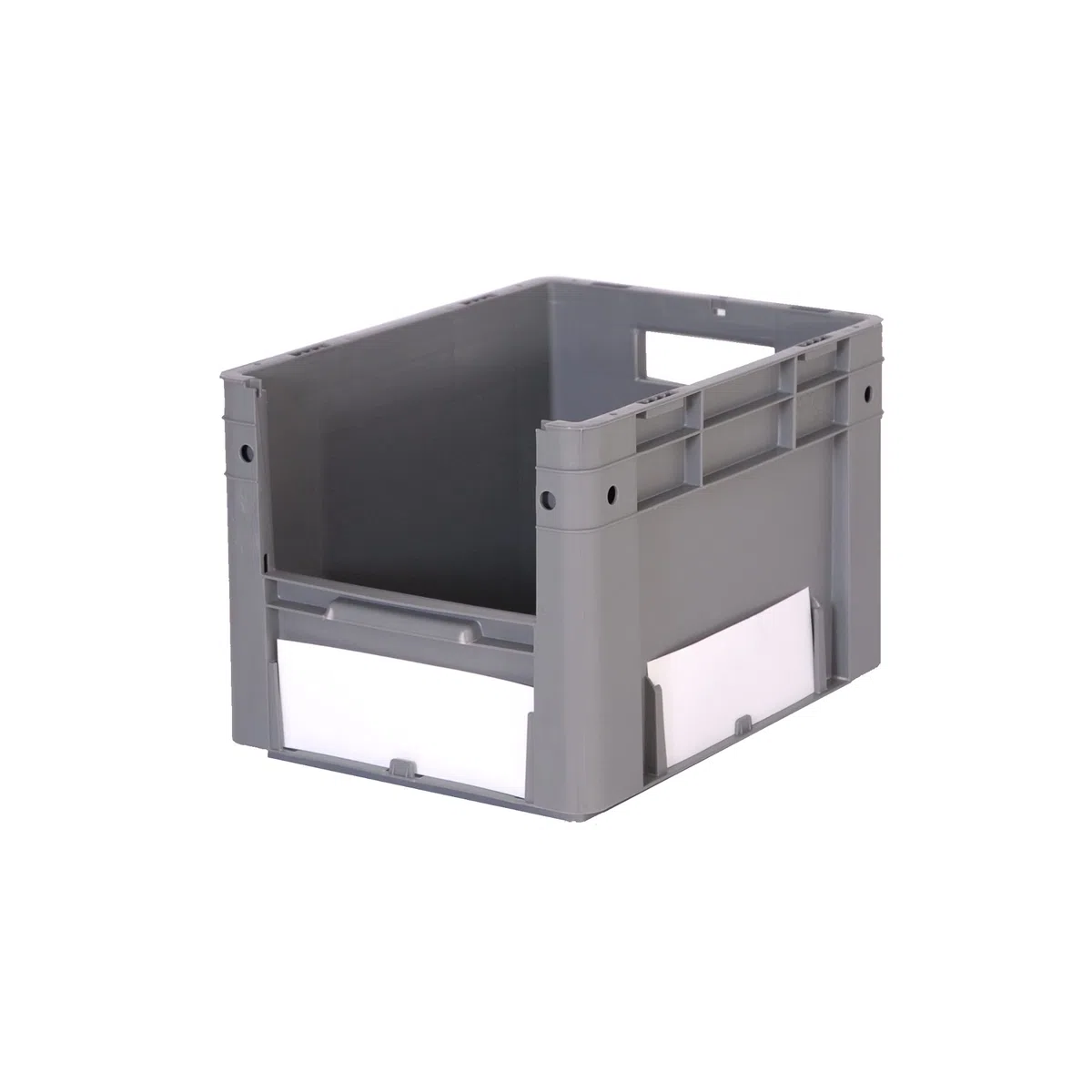 Provost Bac gerbable à ouverture frontale qualité alimentaire gris 24L - 40 x 30 x 27cm