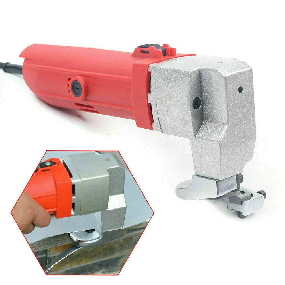 Cisaille à tôle électrique 500 W - 2000 tr/min - Pour couper le métal