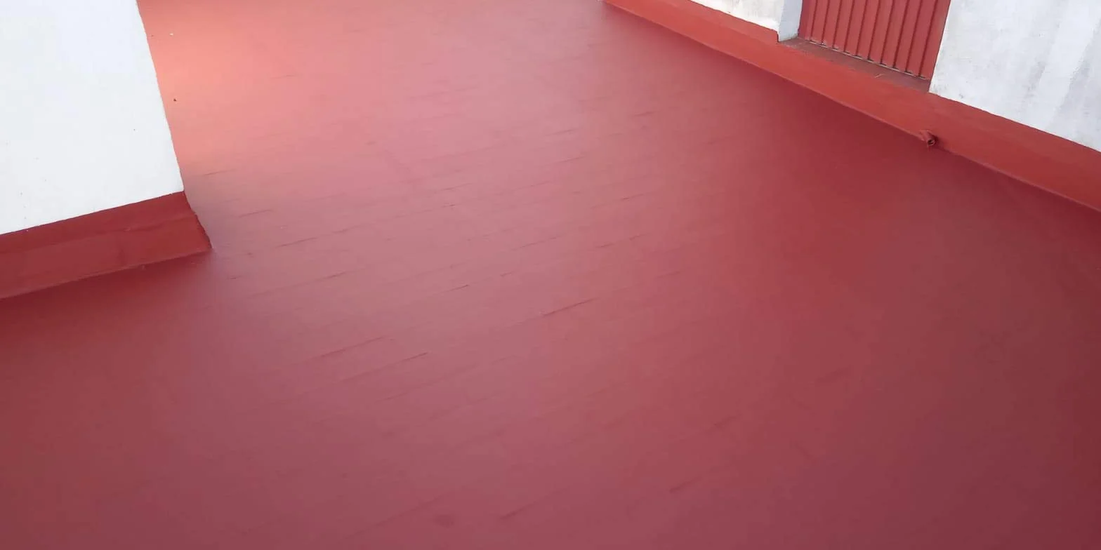 Peinture imperméabilisant terrasse 4L - Réparation e etanchéité des terrasses balcons sols Extérieurs - Anti humidité anti-Infiltrations anti-fissures et anti-fuites (Gris, 4 L)