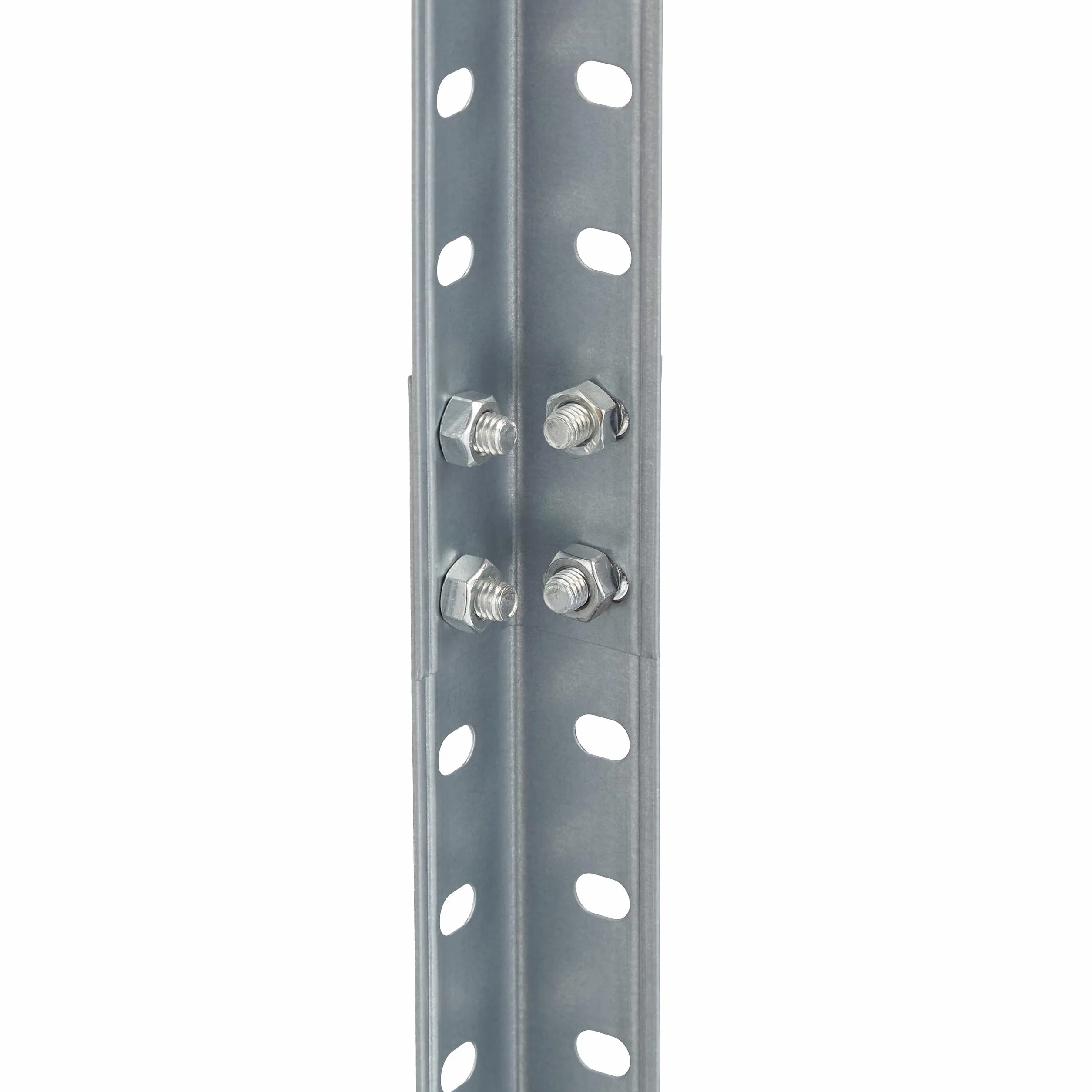 Relaxdays Étagère à charge lourde galvanisée, HLP 145x75,5x30 cm, 4 niveaux, 160 kg max., acier, cave, garage, argenté