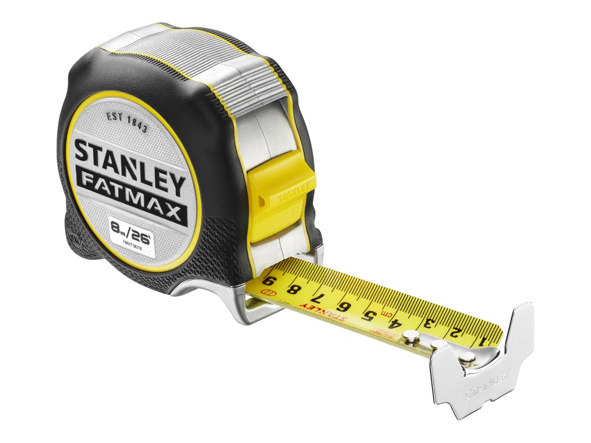 STANLEY FATMAX Xtreme Mètre Ruban 8 m par 26ft 32 mm de Large, FMHT38218-5